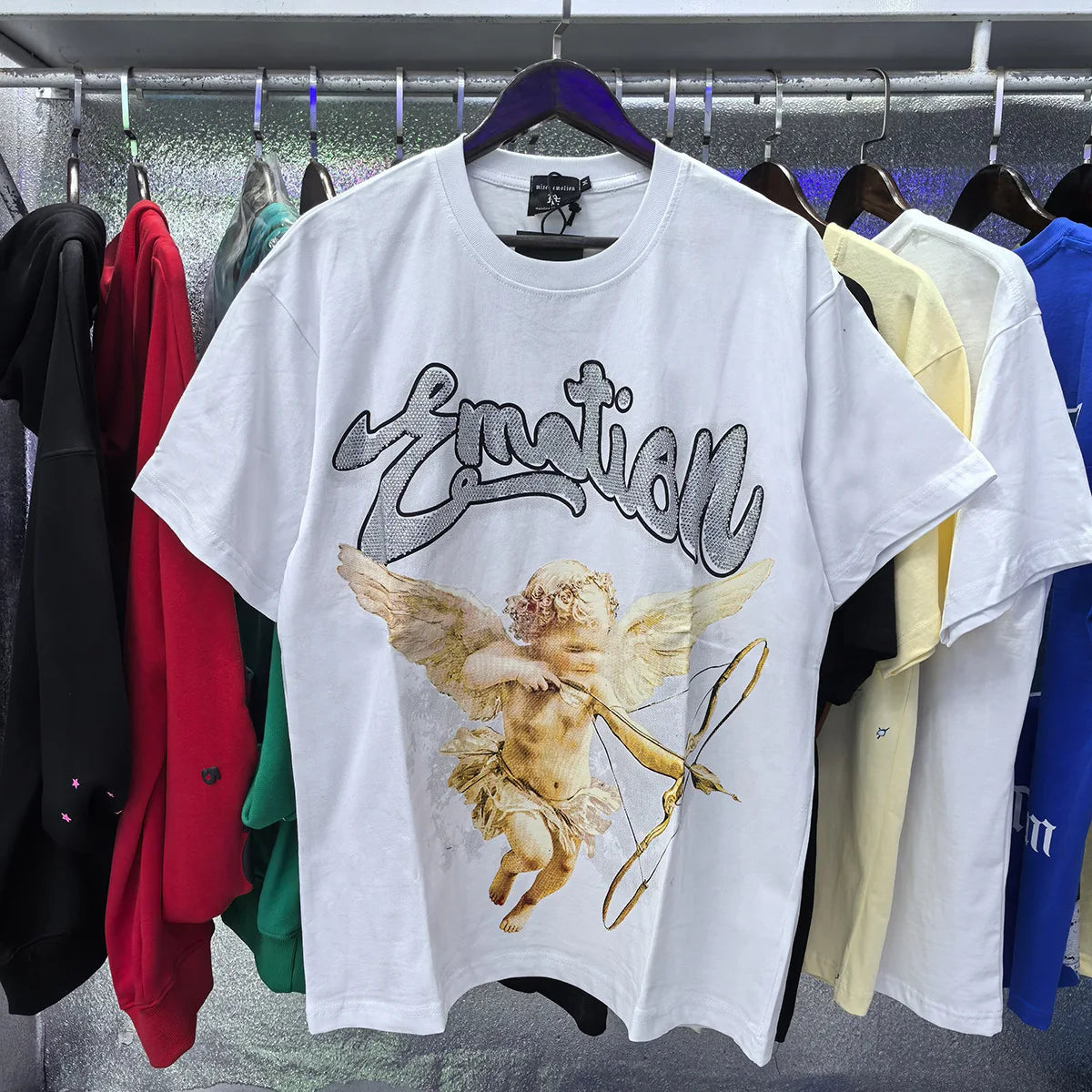Mixed Emotion Streetwear Angel T shirts