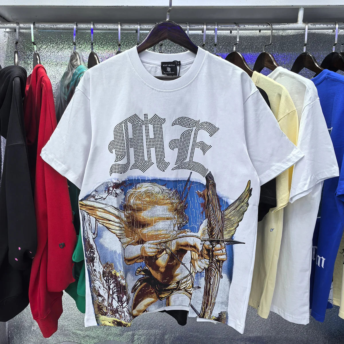 Mixed Emotion Streetwear Angel T shirts
