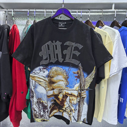 Mixed Emotion Streetwear Angel T shirts