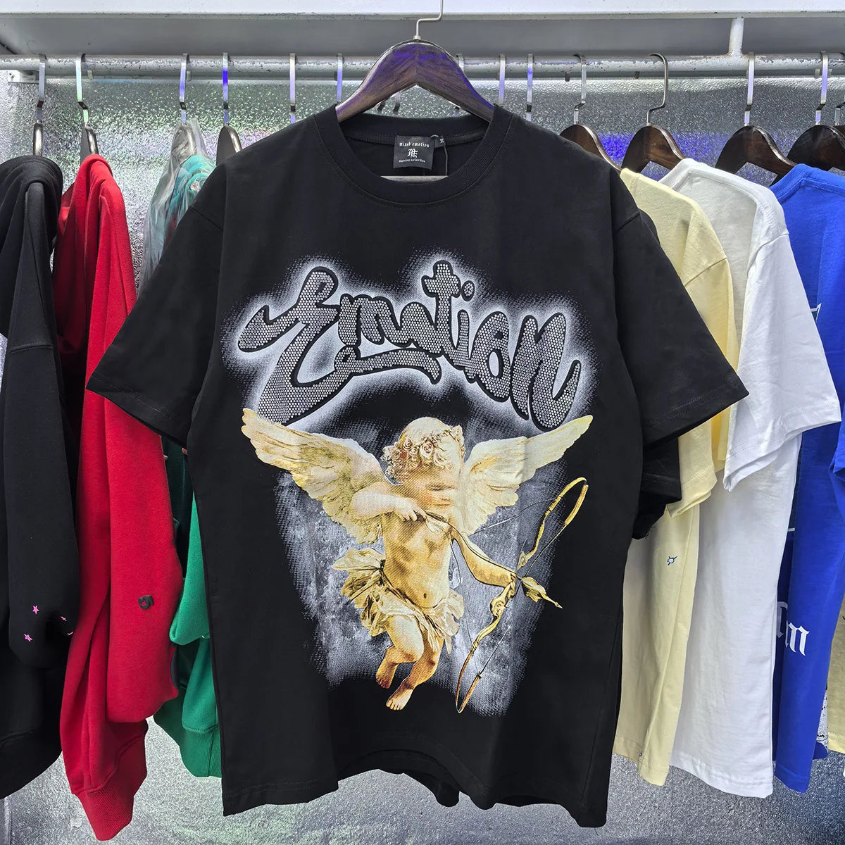 Mixed Emotion Streetwear Angel T shirts