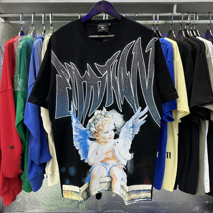 Mixed Emotion Streetwear Angel T shirts