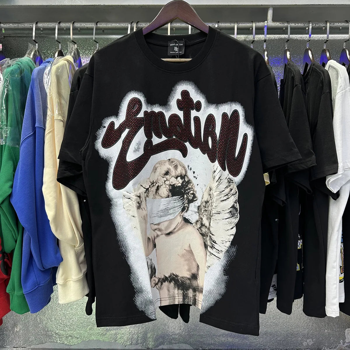 Mixed Emotion Streetwear Angel T shirts