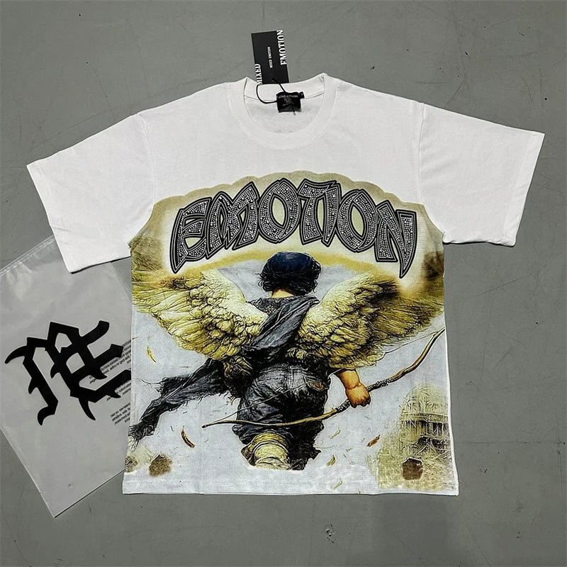 Mixed Emotion Streetwear Angel T shirts