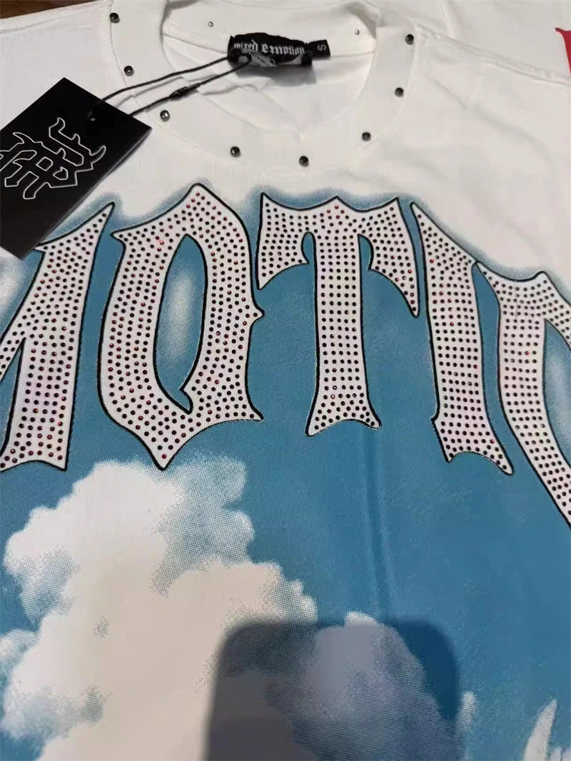 Mixed Emotion Streetwear Angel T shirts