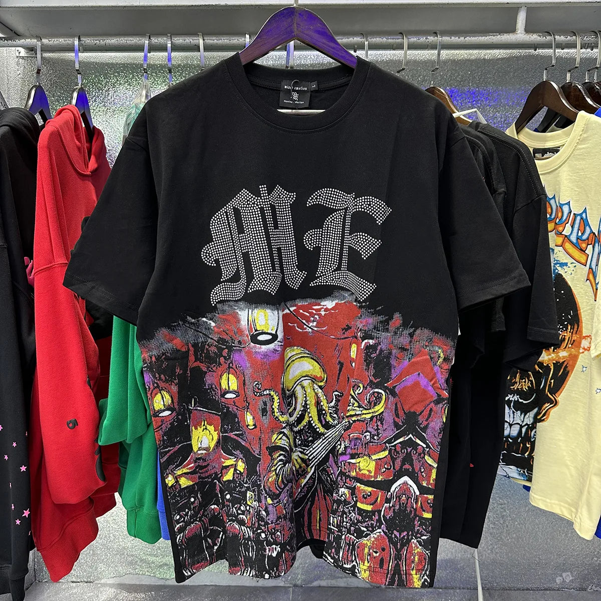 Mixed Emotion Streetwear Angel T shirts