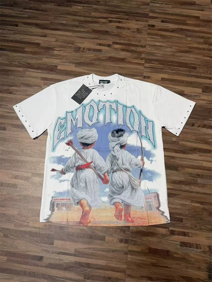 Mixed Emotion Streetwear Angel T shirts