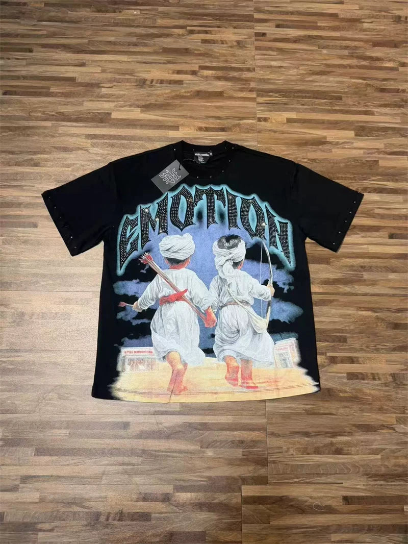 Mixed Emotion Streetwear Angel T shirts