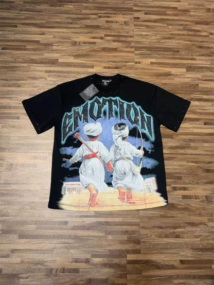 Mixed Emotion Streetwear Angel T shirts